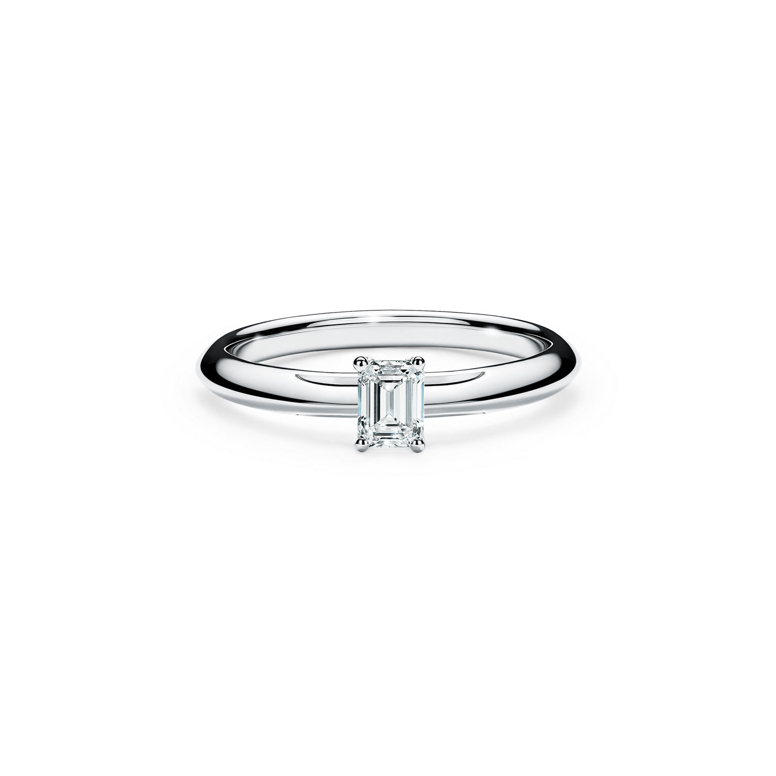 Tiffany & Co. Emerald-cut Diamond Engagement Ring